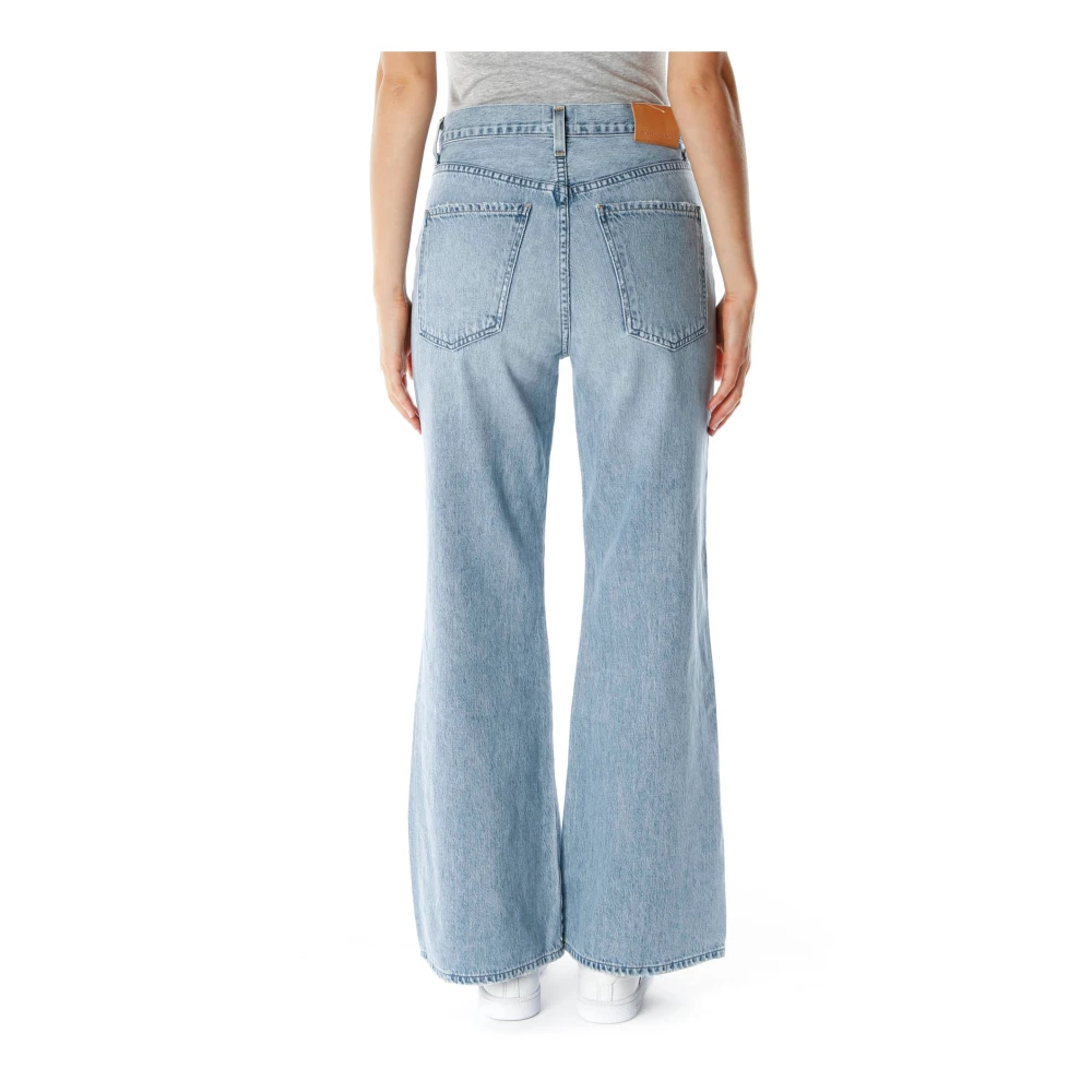 Citizens of Humanity Vintage High Rise Wide Leg Jeans Blue Dames