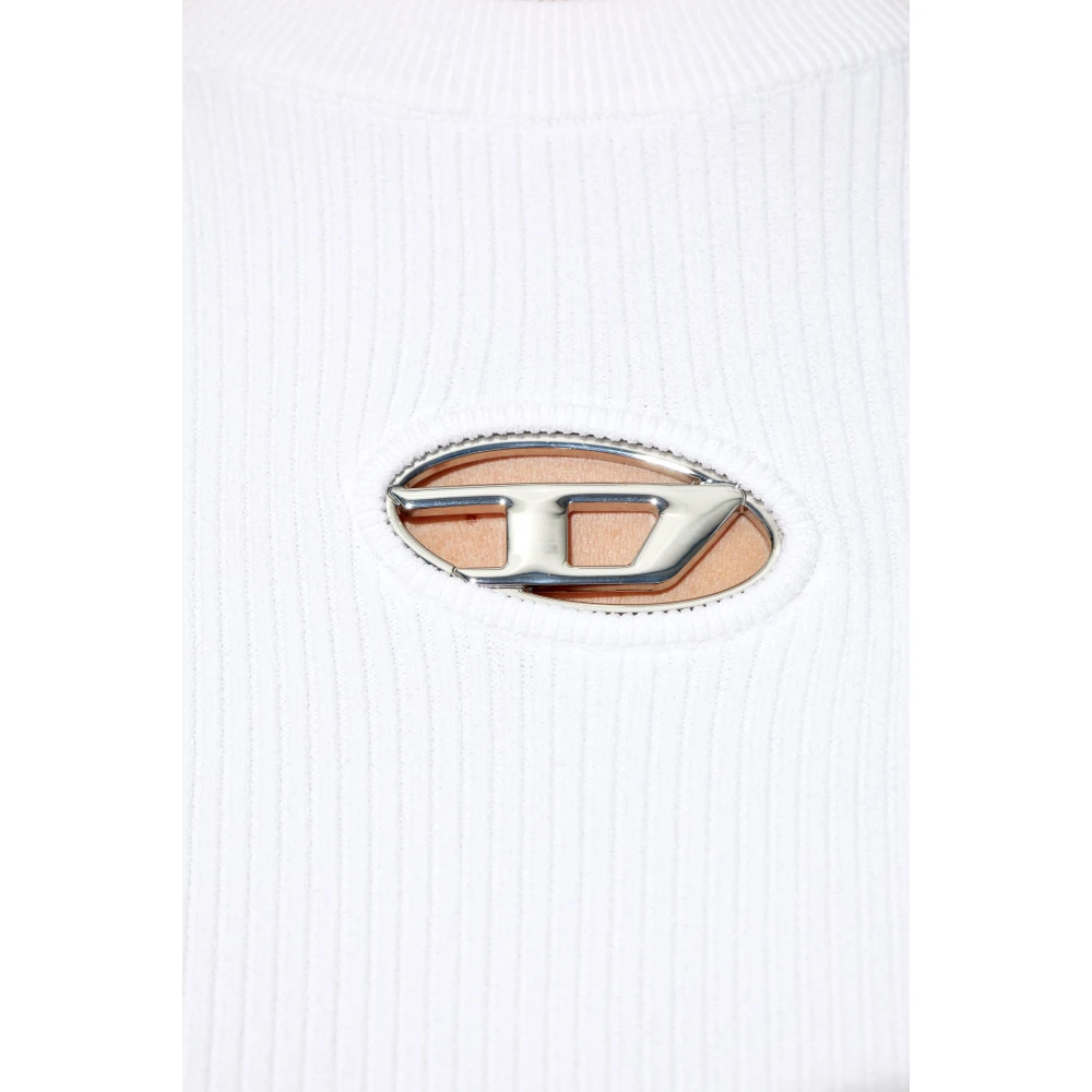 Diesel Sweater `M-Valari` White Dames