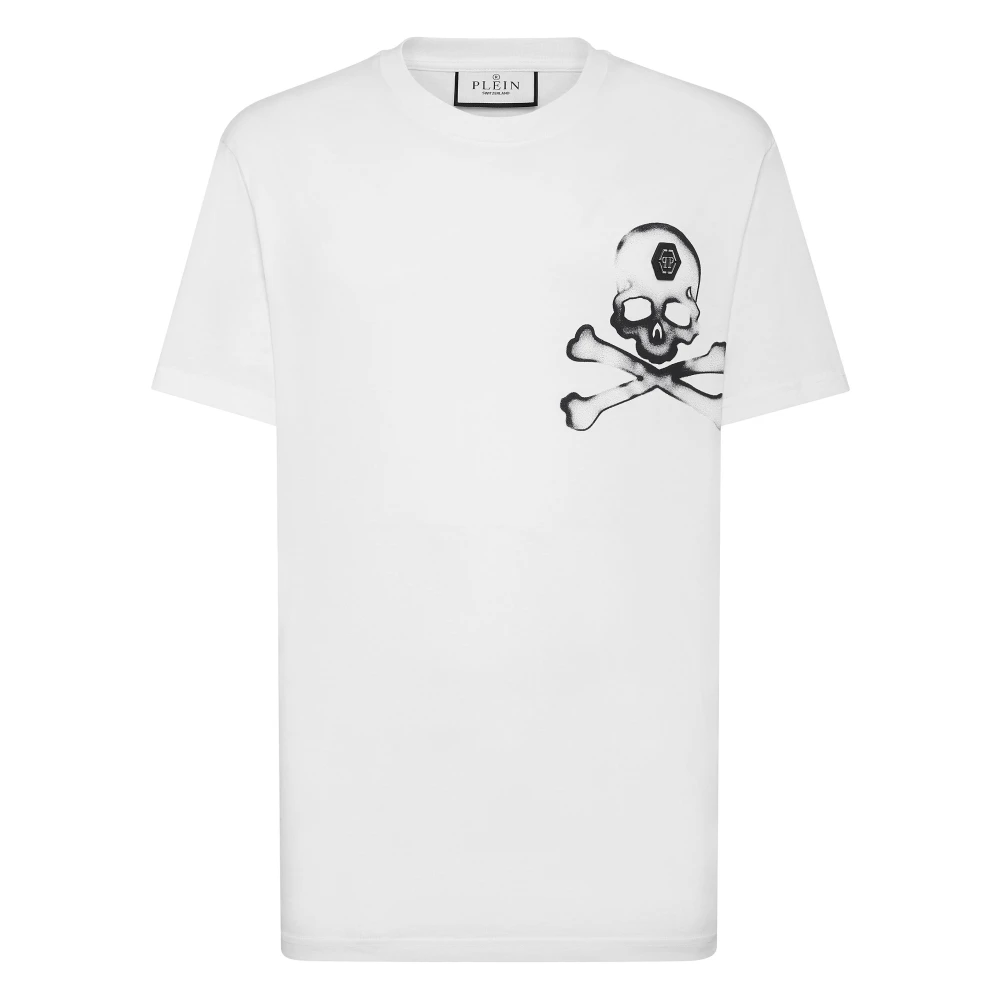Philipp Plein Ronde Hals T-Shirt White Heren