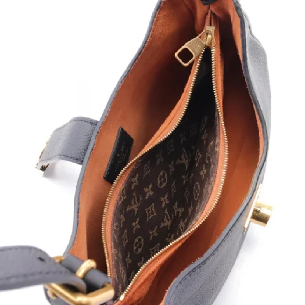 Louis Vuitton Vintage Pre-owned Leather louis-vuitton-bags Black Dames