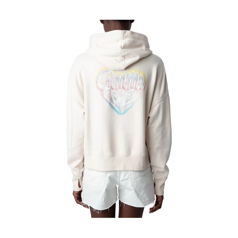 Zadig & Voltaire Stijlvol T-shirt voor mannen Pink Dames