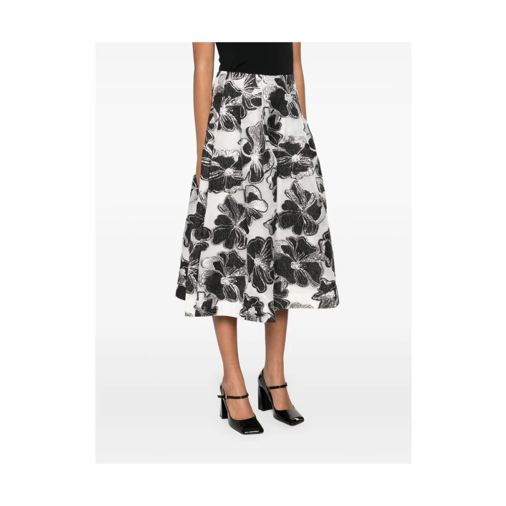 Stine Goya Witte A-Lijn Rok Multicolor Dames