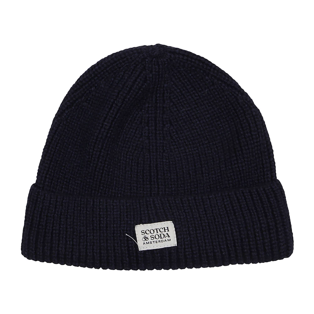 Scotch & Soda Night Kids Uni Beanie Mössa Blue, Pojke