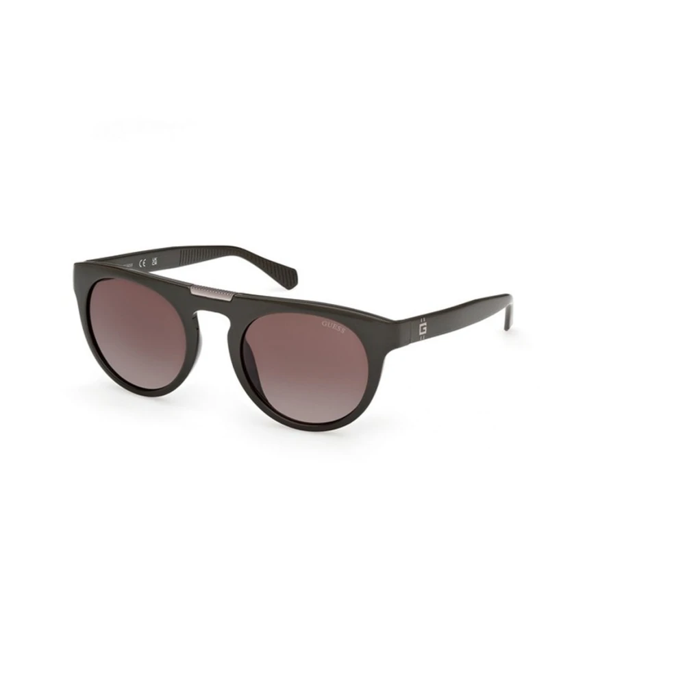 Guess Men's Brown Maverick Plastic Aviator Sunglasses - Sunglasses - 52 Mm - Accessories