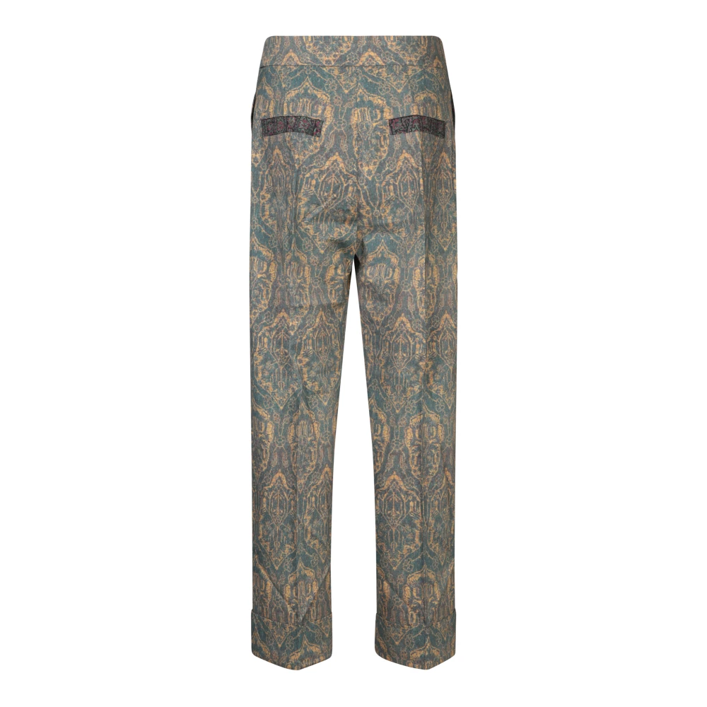 Pierre-Louis Mascia Groene Broek Verhoog Garderobe Stijl Green Dames