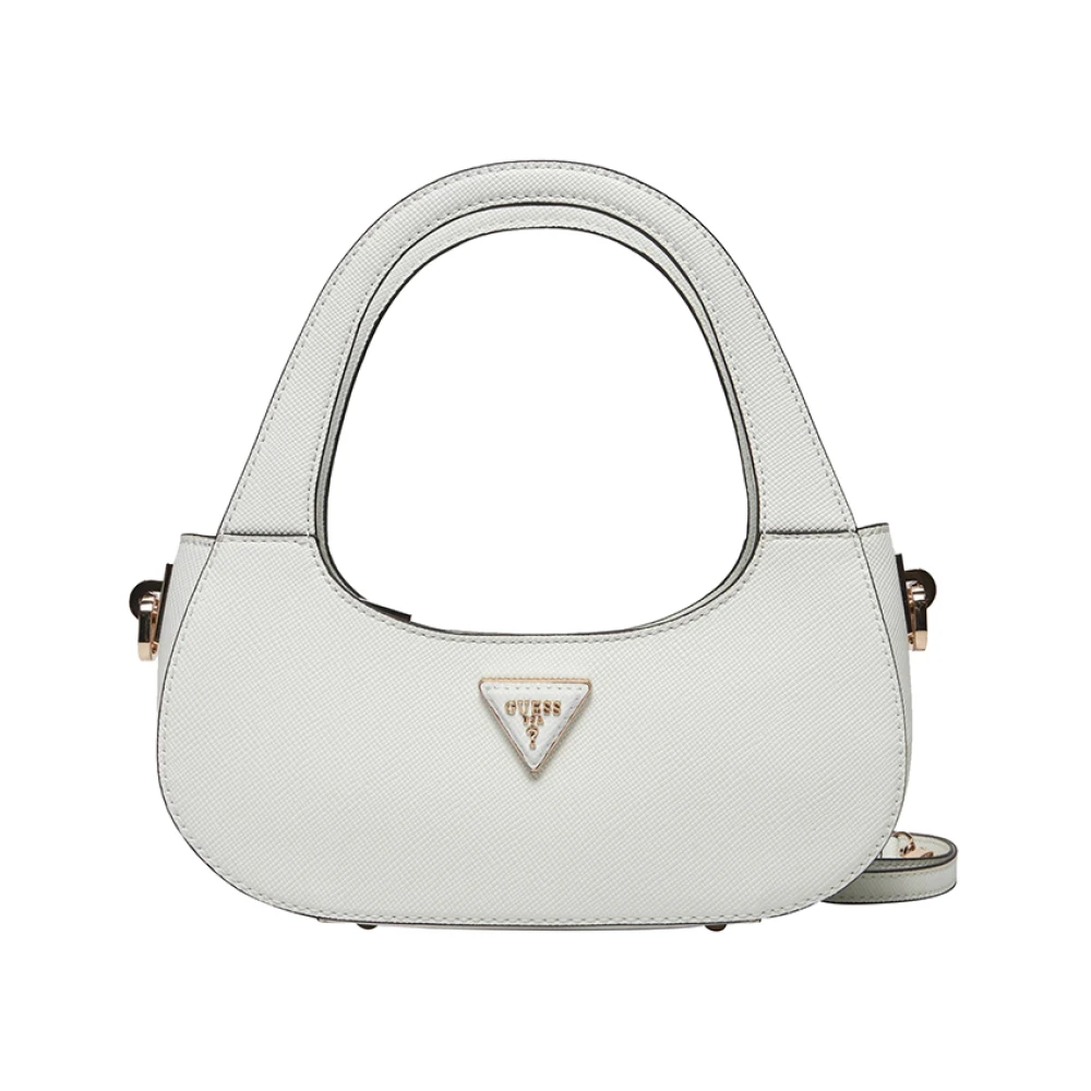 Guess Witte Handtas met Gouden Details White Dames