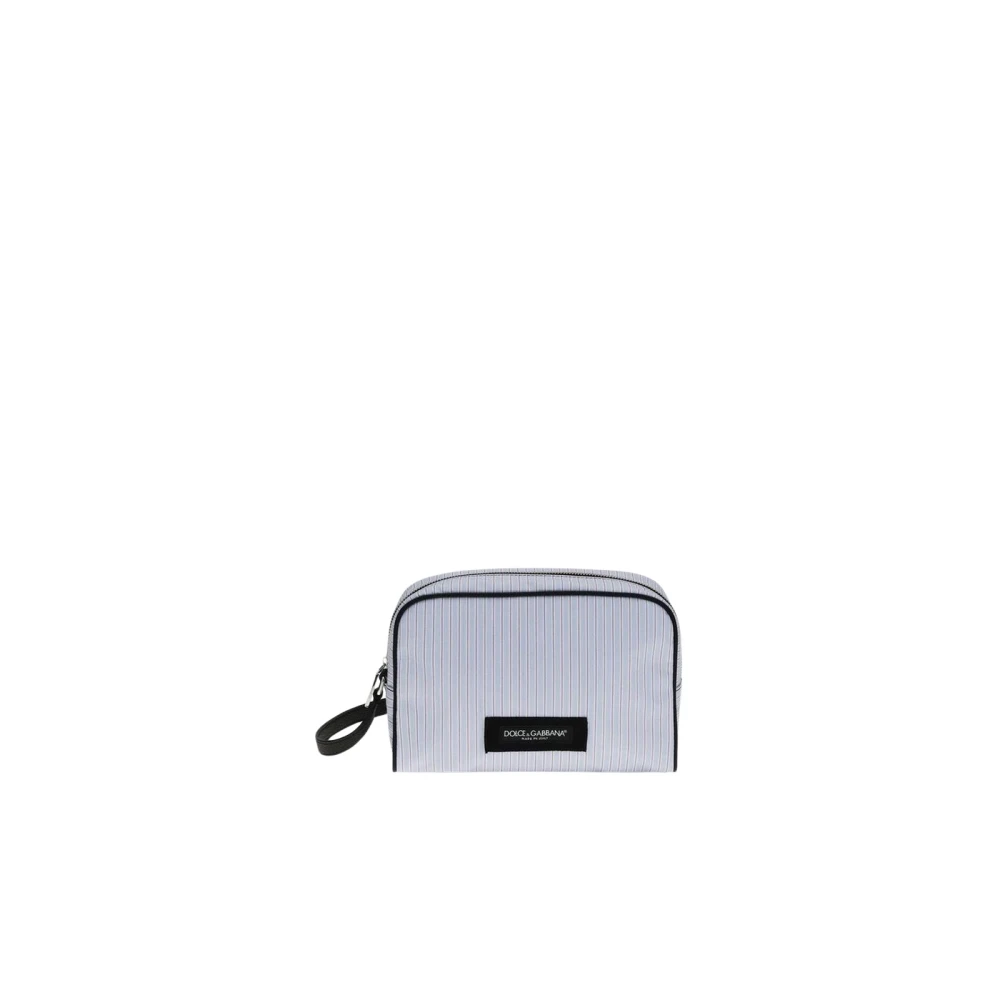 Dolce & Gabbana Blue Cotton Handbag - Image 2