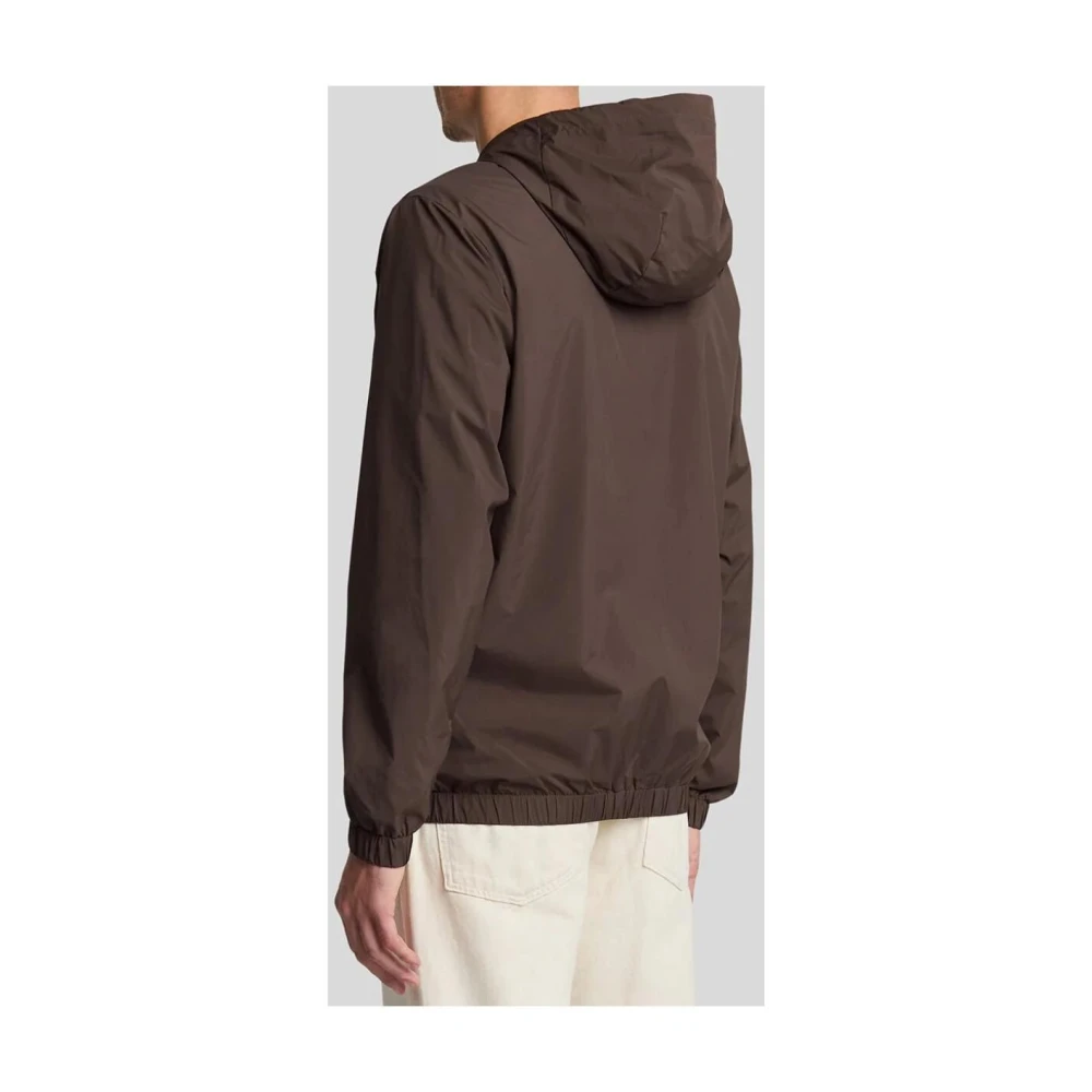 Lyle & Scott Groene Hooded Blazer Green Heren