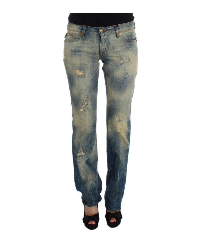 elegant-jean-slim-bootcut-bleu