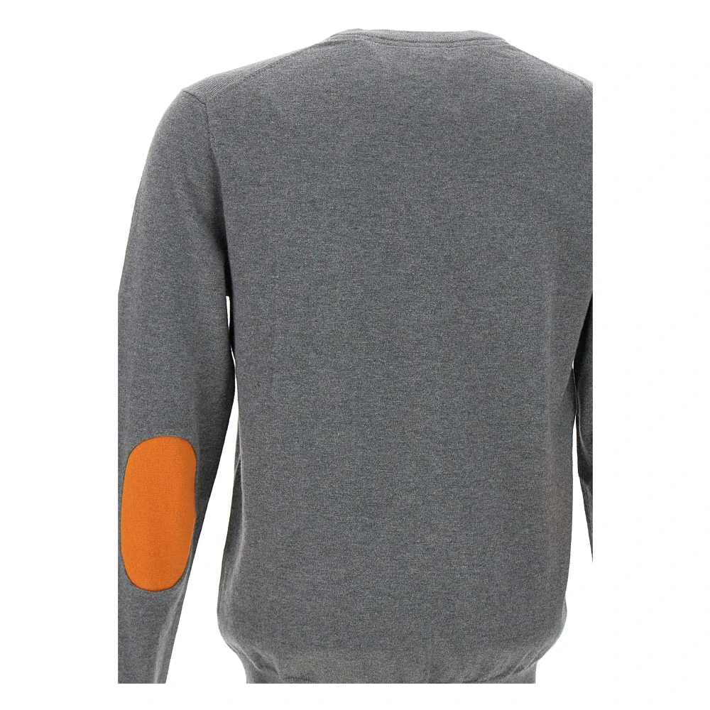 Sun68 Mannen Sweater Grijs Crew Neck Gray Heren