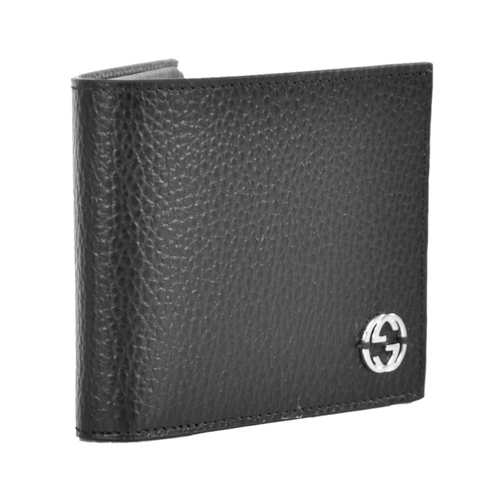 Gucci Horizontale Bifold Portemonnee Black Heren