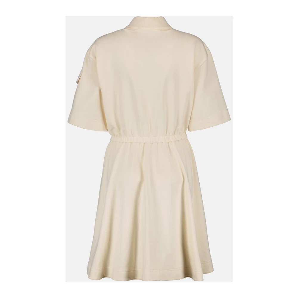 Moncler Uitlopende jurk voor vrouwen Beige Dames