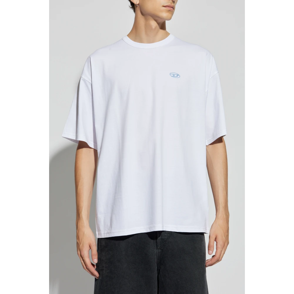 Diesel T-shirt T-Boxt-K18 White Heren