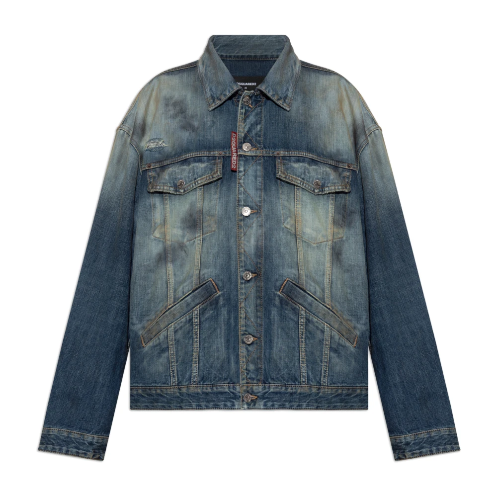 Dsquared2 Jeansjacka Blue, Dam