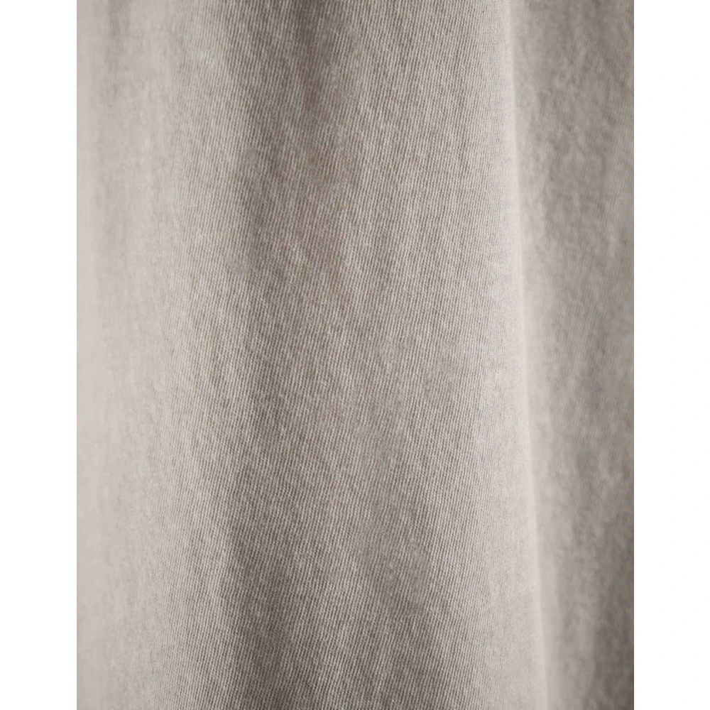 James Perse Licht Mist Polo Shirt Gray Heren
