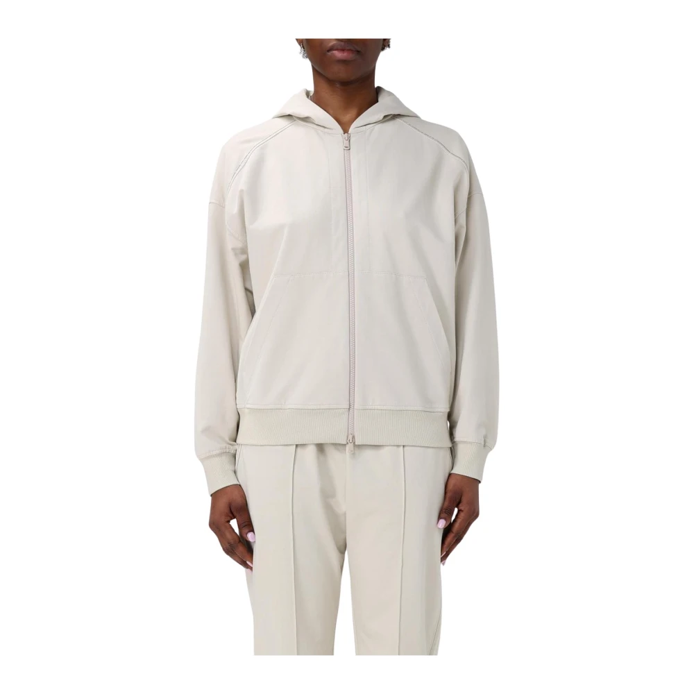 Sweatshirts & Hoodies > Zip-throughs - - Brunello Cucinelli - Modalova