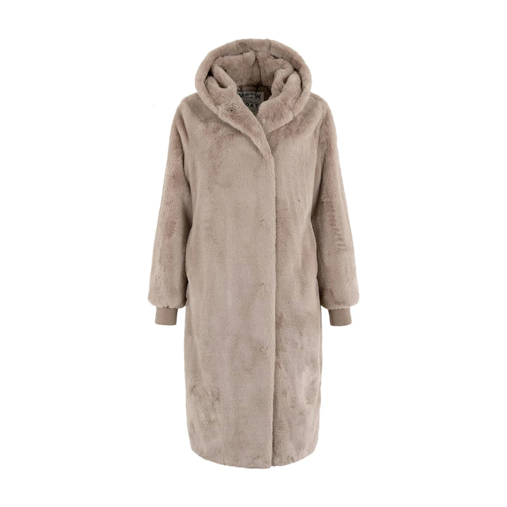 Moscow Stijlvolle Nadjana Jas Beige Dames