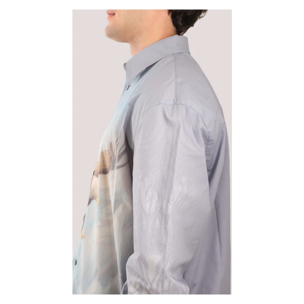 Misbhv Monument Valley Shirt in Licht Grijs Multicolor Heren