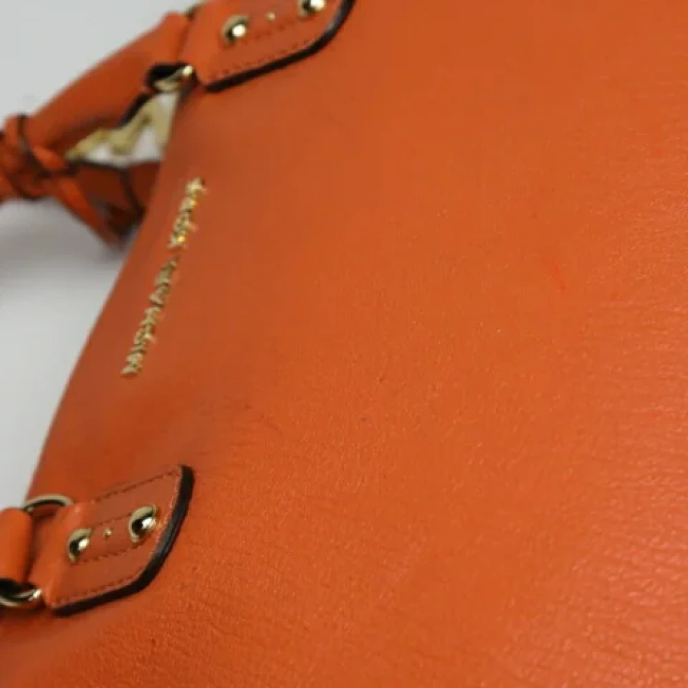 Michael Kors Pre-owned Fabric crossbody-bags Orange Dames
