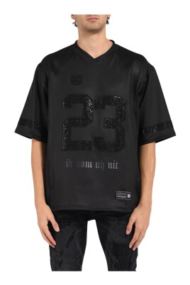 t-shirt-a-col-v-et-patchs