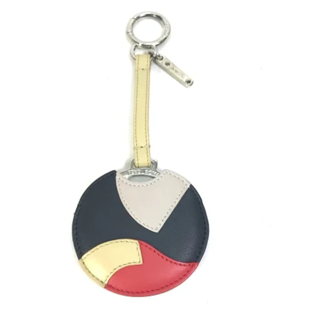 Fendi Vintage Pre-owned Leather key-holders Multicolor Dames