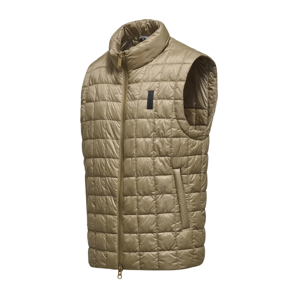 BomBoogie Hoge-dichtheid nylonvest Green Heren
