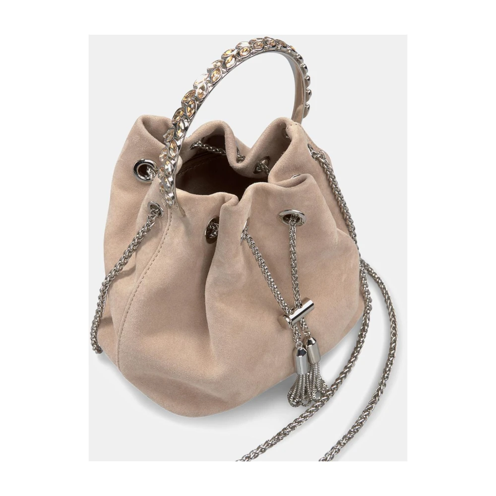 Alma en Pena Emmer tas hanger detail Brown Dames