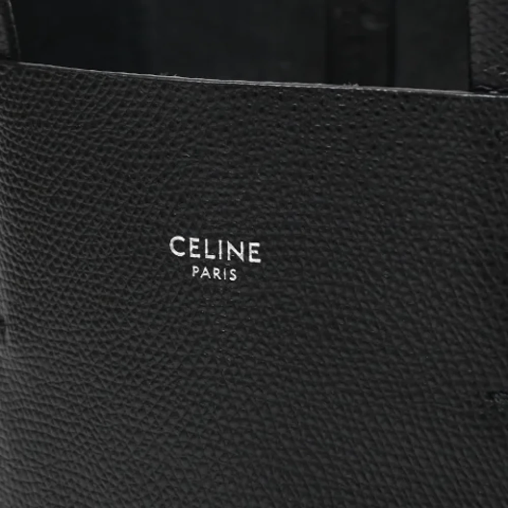 Celine Vintage Pre-owned Leather totes Black Dames