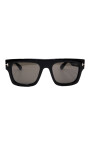 Sforza round-frame sunglasses amp Gelb