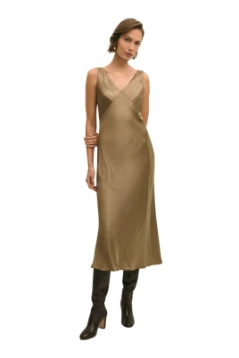 Satin Slip Klänning