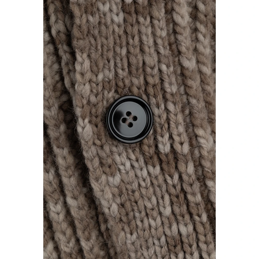 Ami Paris Stijlvolle Gebreide Collectie voor Jou Brown Dames