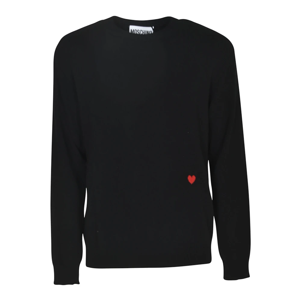 Moschino Stijlvolle Sweaters Collectie Black Heren