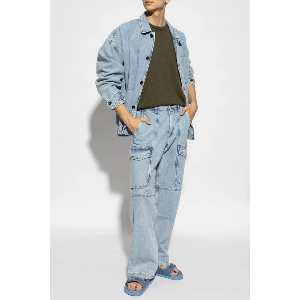 Rag & Bone T-shirt Flame Green Heren