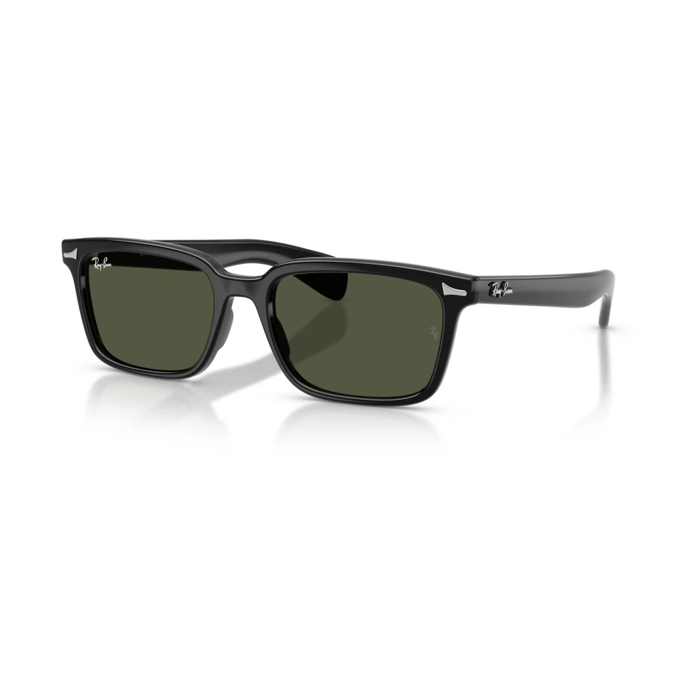 Ray - Ban Unisex Black/Green Rb2234 Brunel 901/31 Sunglasses Acetate Squared Normal - Image 2