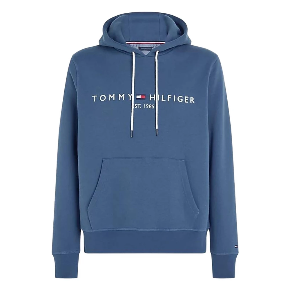 Tommy Hilfiger Hoodie Blue, Herr