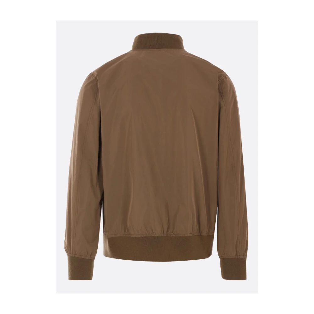 Aspesi Lichtbruine Nylon Bomberjack Beige Heren