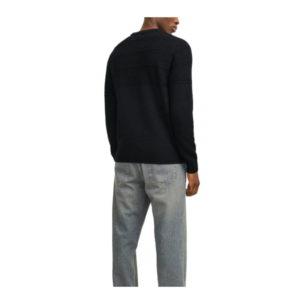 jack & jones Zachte Gebreide Crew Neck Trui Blue Heren