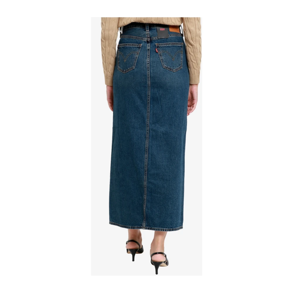 Levi's Spijkerrokken denim Blue Dames