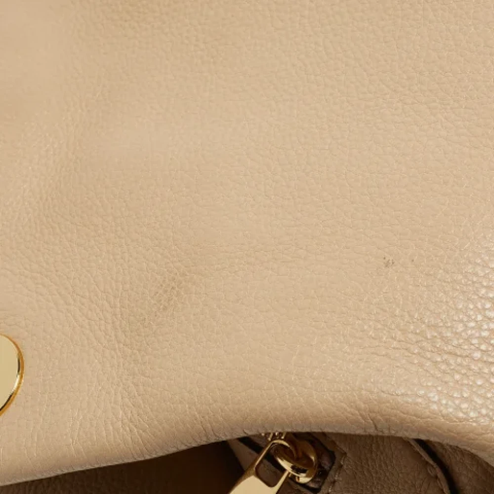 Michael Kors Pre-owned Leather shoulder-bags Beige Dames