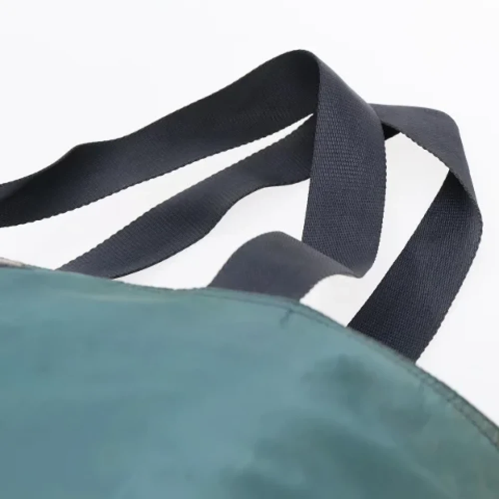 Prada Vintage Pre-owned Nylon prada-bags Blue Dames