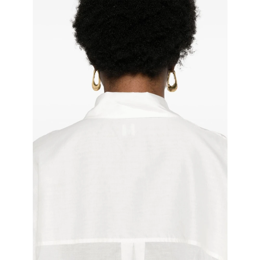 TotêMe Natuurlijke Kimono Shirt White Dames