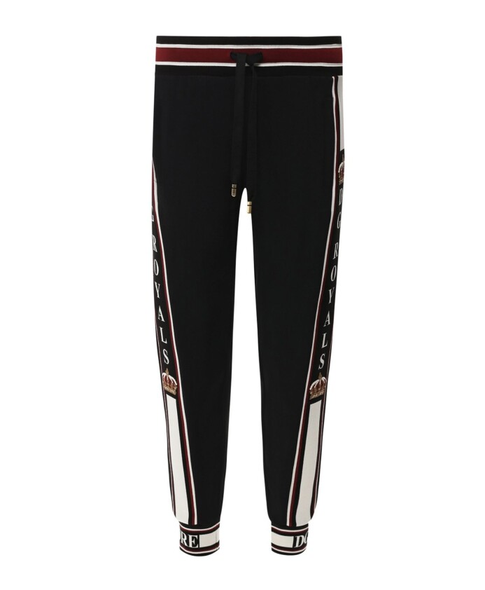 logo-pants-with-ribbed-trims