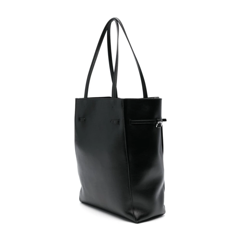 Givenchy Zwarte Leren Tote Tas Black Dames