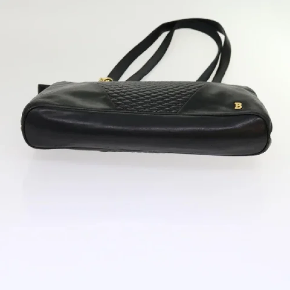 Bally Pre-owned Leather shoulder-bags Black Dames