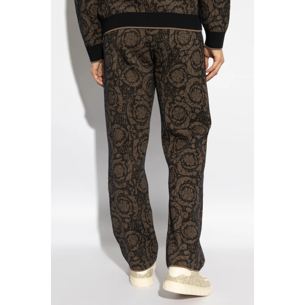 Versace Sweatpants Brown Heren
