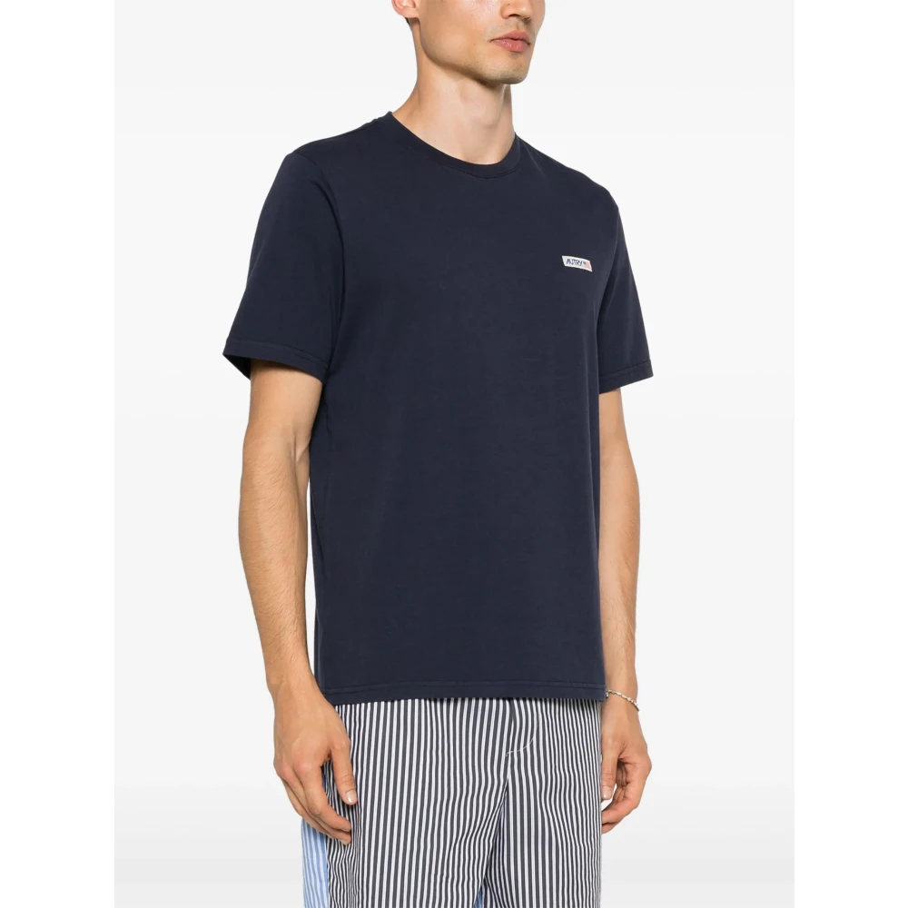 Autry T-Shirt Blue Heren