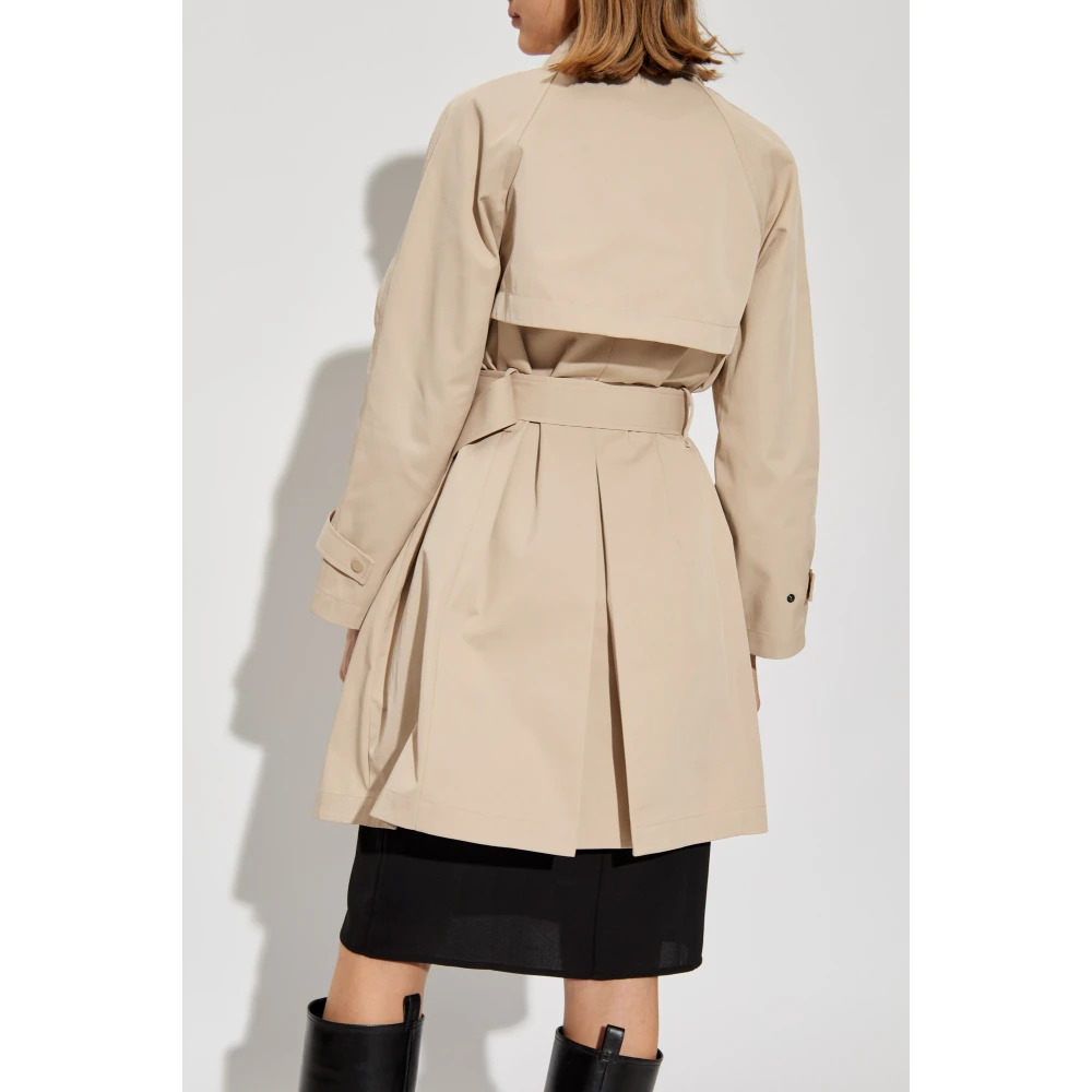 Emporio Armani Waterdichte jas Beige Dames