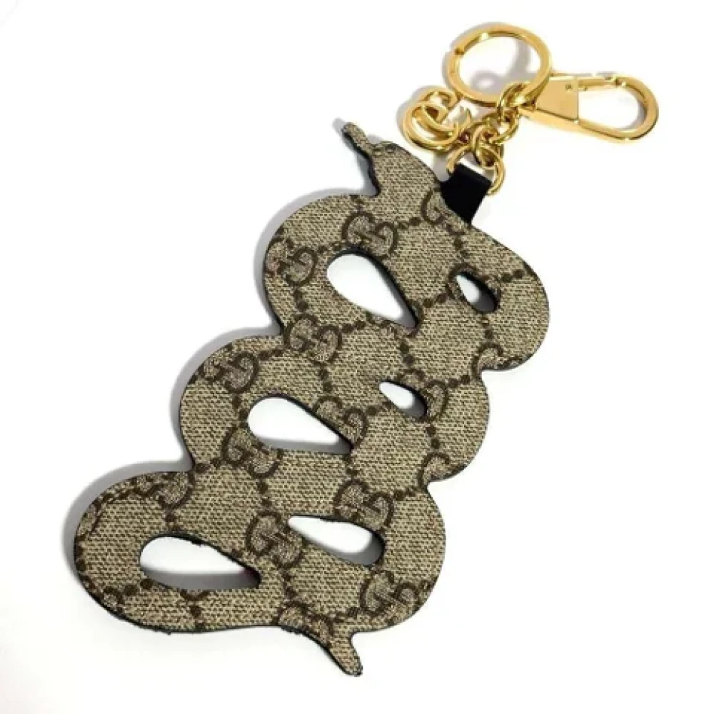 Gucci Vintage Pre-owned Metal key-holders Red Dames