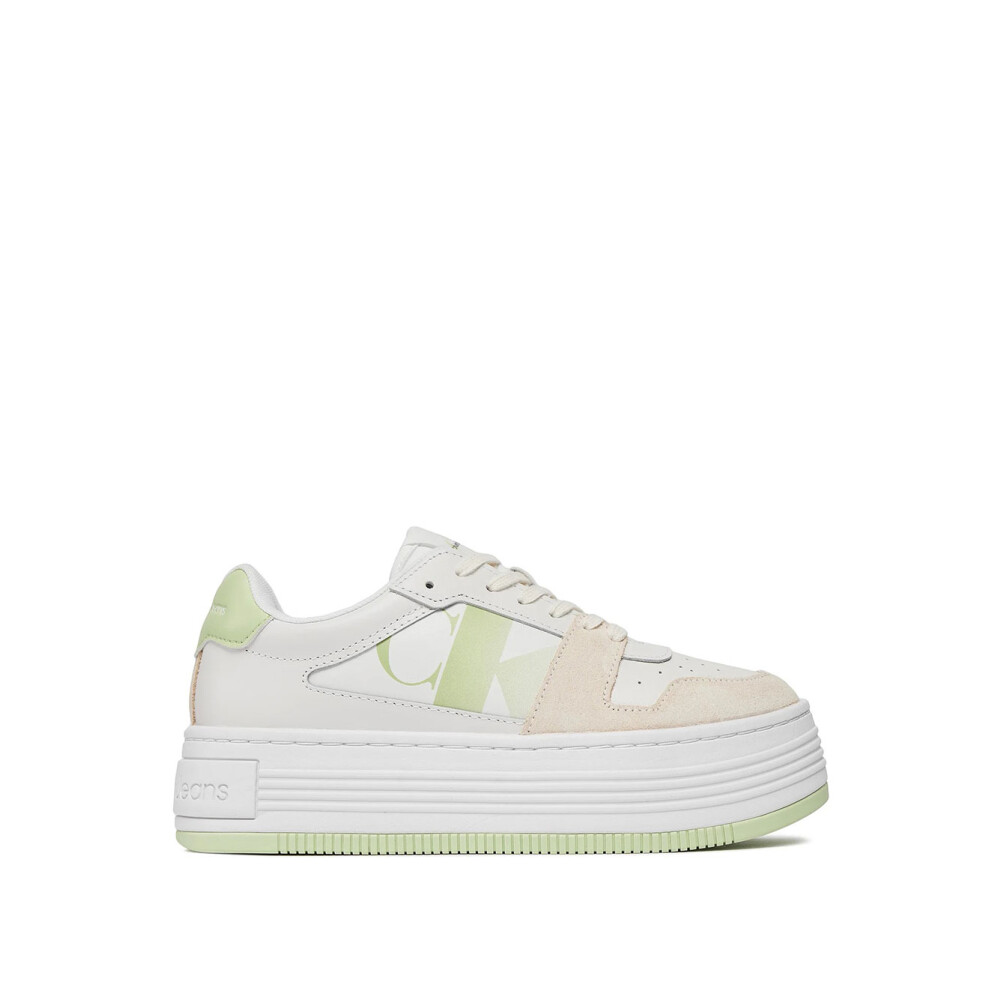 Calvin klein discount witte sneakers dames