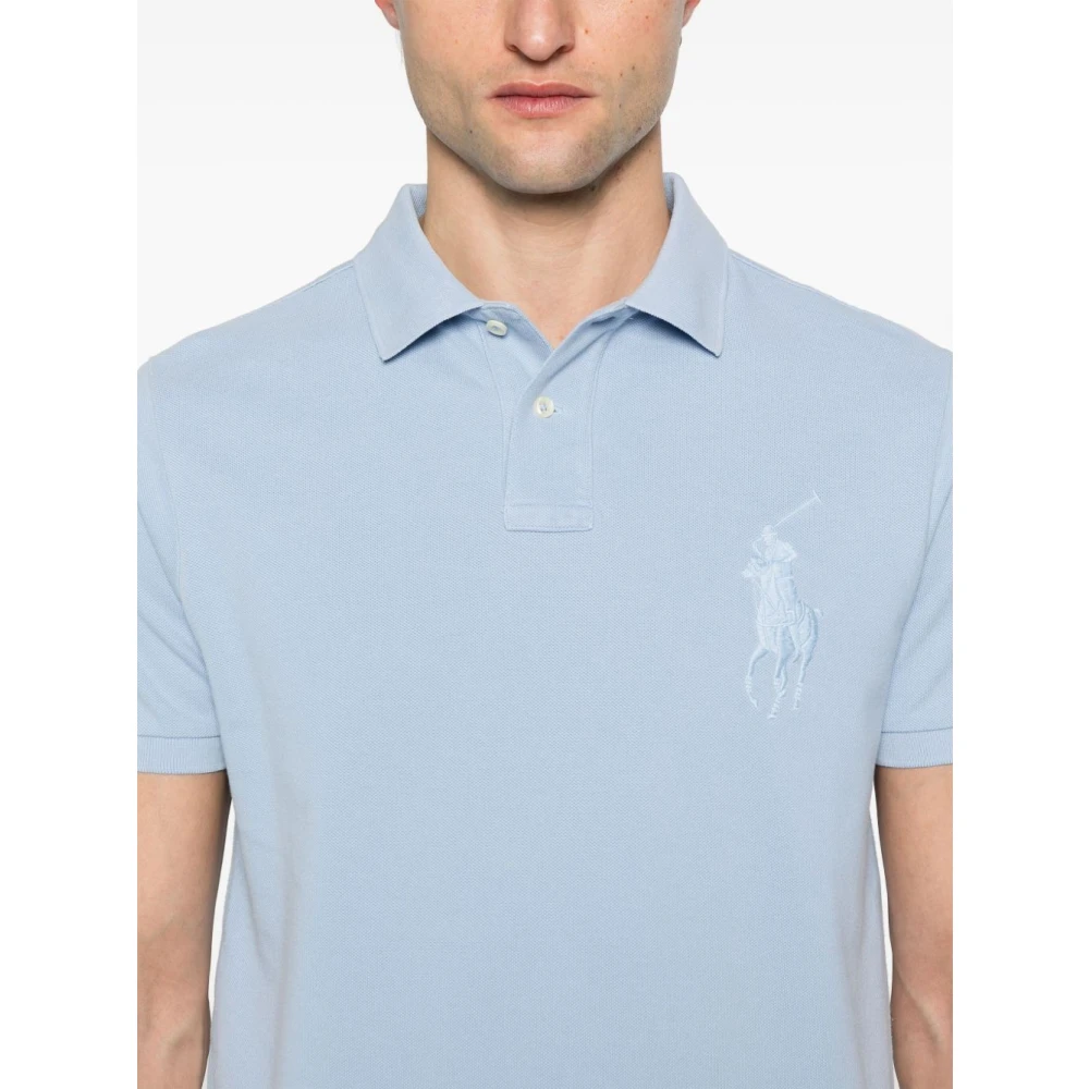 Polo Ralph Lauren Blauw T-shirt voor mannen Blue Heren